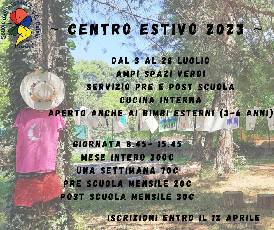 Centro estivo 2023